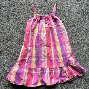 FINAL SALE 3/31/26 Boutique Toddler Girl Pink/Purple Plaid Dress, Size 2T/3T